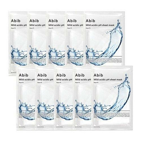 Abib Mild Acidic pH Sheet Mask Aqua Fit 10P 1
