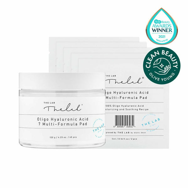 THE LAB by blanc doux Oligo Hyaluronic Acid 7 Multi-Formula Pad 60 Pads Special Offer (+10 Pads) 1