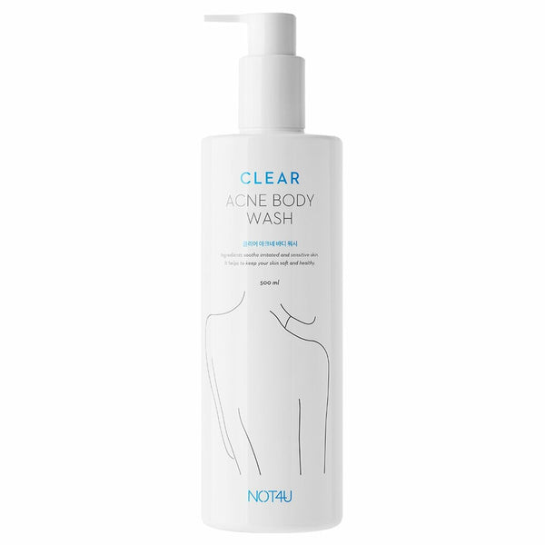 NOT4U Clear Acne Body Wash 500 ml 1